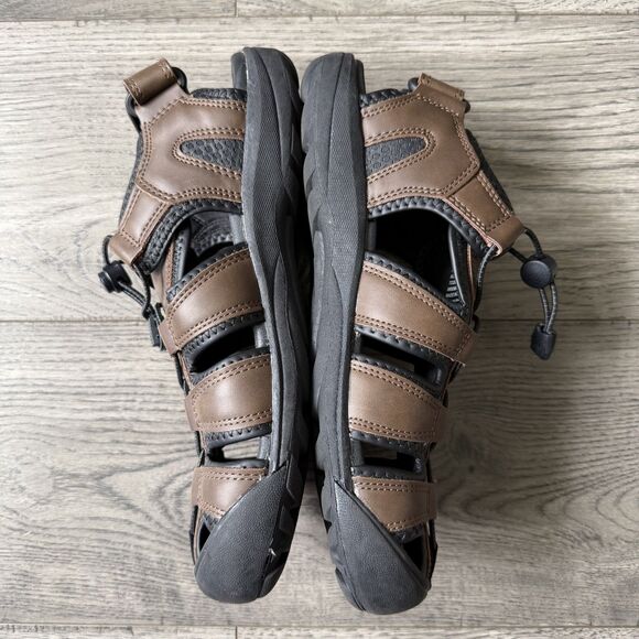NWOT Khombu Camping Gorpcore Summer Sandals Size 9 Khombu | Shoes | Khombu Mens Sport Sandals Grey Blue  main image 3